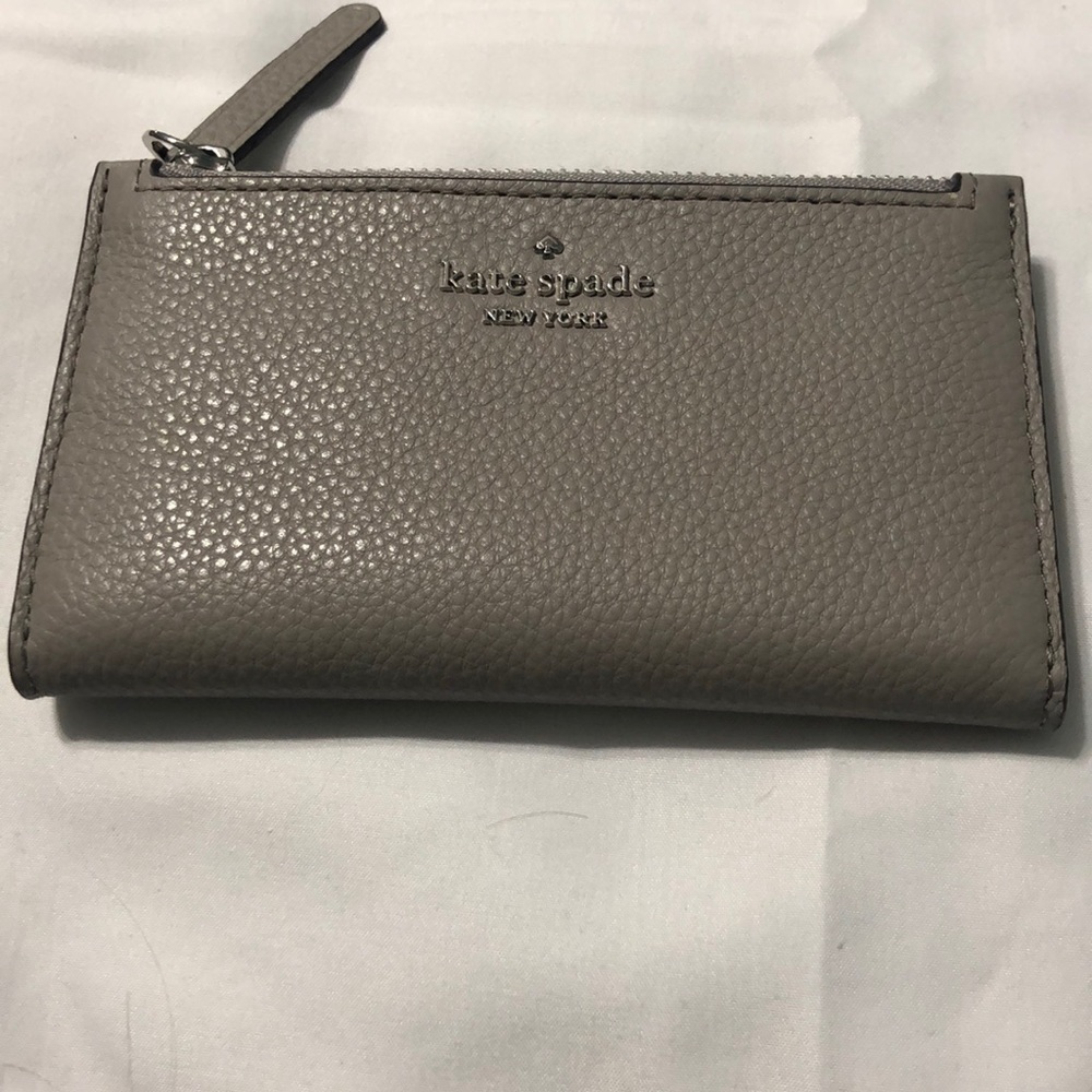 Authentic Kate Spade small slim bifold wallet NWT